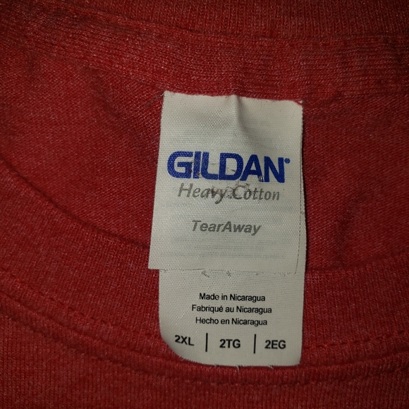 I HATE TACOS SAID NO JUAN EVER RED T SHIRT SIZE 2X - Picture 4 of 6